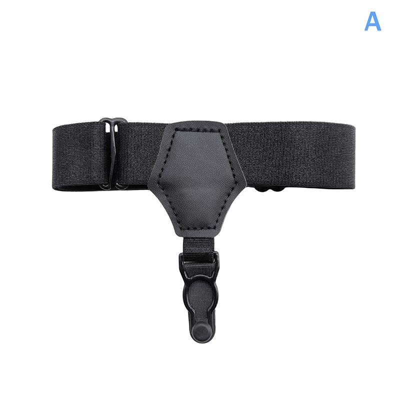 

Мужские Женские 1 шт. Черные Носки Подтяжки Держатель С Одной Жесткой Металлической Нескользящей Клипсой Эластичный Регулируемый Подвязки Пояс