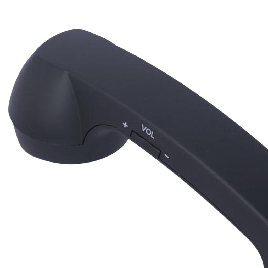 Retro Cell Phone Receiver Mic Microphone Speaker Type-C Wired Telephone Headphone for Cell/Mobile/Tablet/Laptop