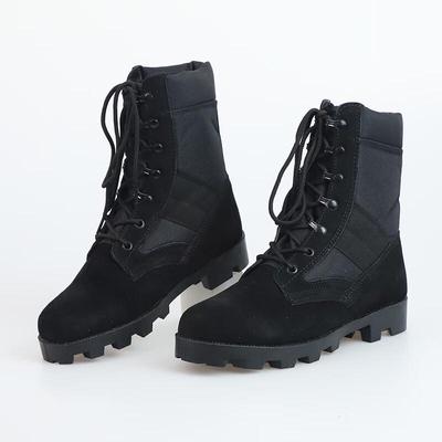 Men's Zipperless Tactical Outdoor Combat Boots