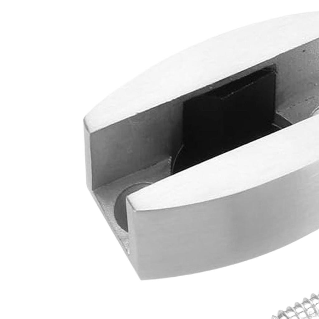 Podlahové vodítko z nerezové oceli, Spodní náhrada, Tiché kompaktní vodítko pro posuvné skleněné dveře