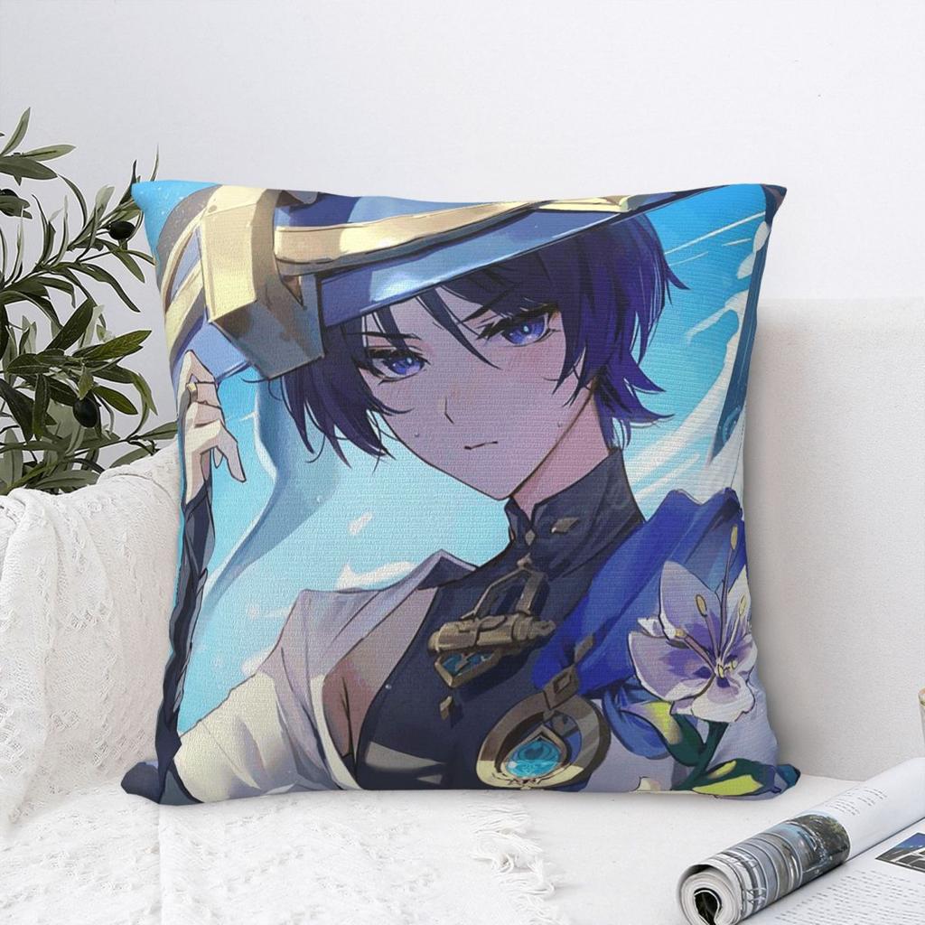 Scaramouche Och Vandrare Spel Kvadratisk Kuddfodral Kuddefodral Kuddfodral PlädKuddefodral för Hem Soffa Vardagsrum