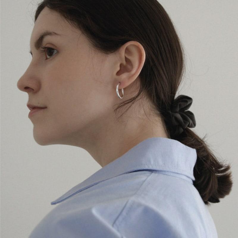 Ne Serge Silket Small Scrunchie (4colors)