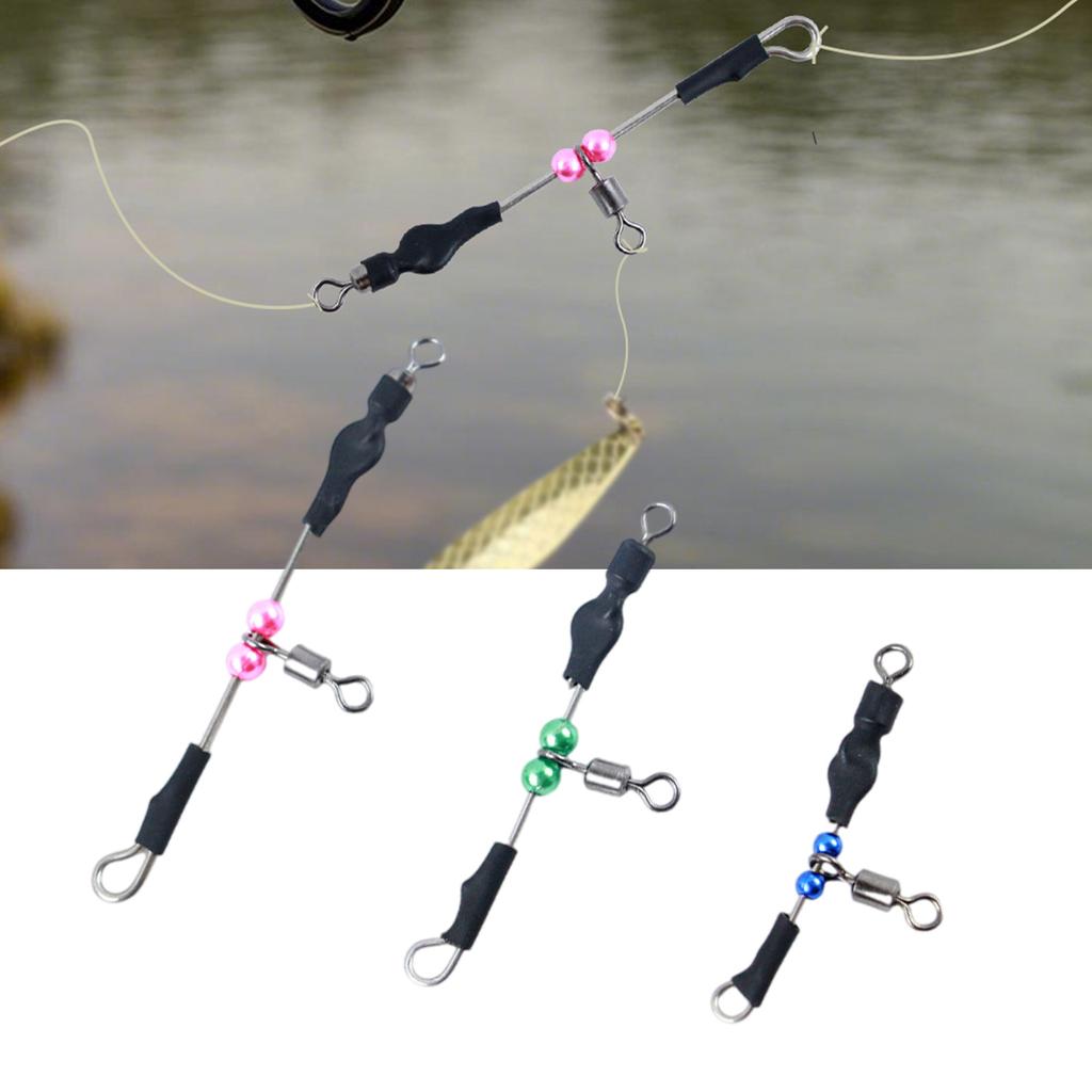 Fishing Tackle Accessories Smooth Swivels Fishing Connectors Easy To Use Bearing Swivels Connector Fast Hook for Anglers