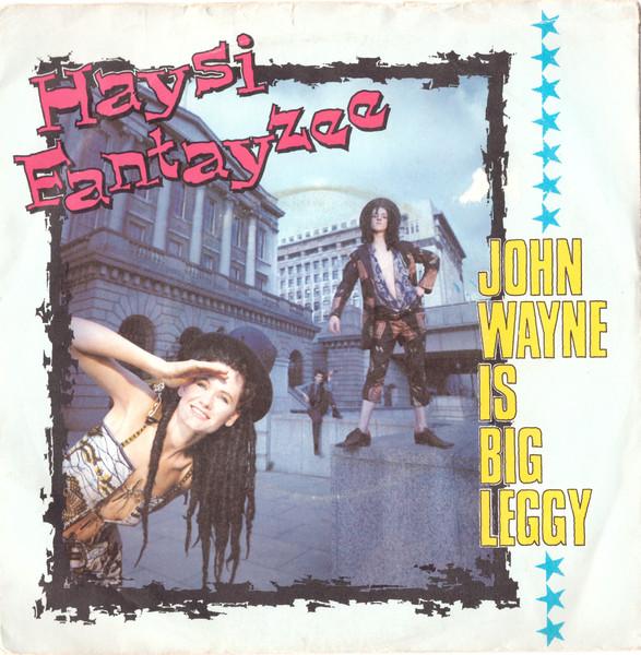 

7inch Record HAYSI FANTAYZEE John Wayne Is Big Leggy RG100 Regard Records 1982 UK Dance Electronica Used