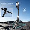 CL08 Mobile Screen Mirroring Selfie Stick: Floor-Standing, Anti-Shake Phone Holder for Outdoor Live Streaming