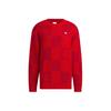adidas Originals FW22 Felpa a Scacchi con Logo Ricamato Top Unisex HY7273
