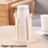 Plastic Paper Cup Holder Multifunctional Desktop Cup Storage Rack Kitchen Coffee Milk Tea Cup Holder Disposables Cups Picker