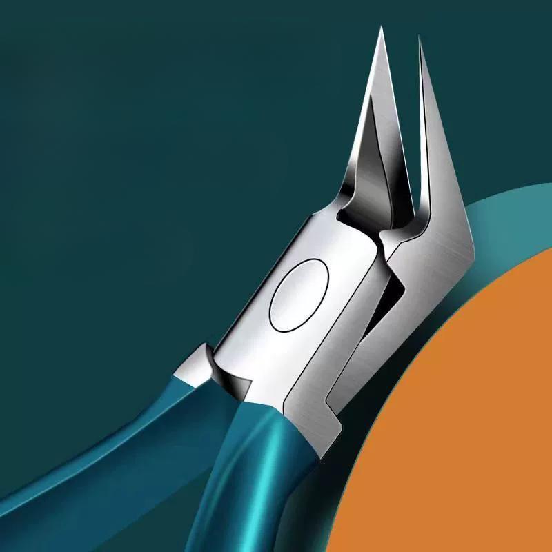 1 coupe-ongles pour ongles incarnés ou épais, coupe-ongles pour podologue professionnel avec support en acier inoxydable