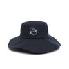 MALBON GOLF Washed Cotton Bucket Hat Navy