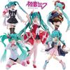 20CM Anime Hatsune Miku X Cinnamoroll Figure Anime Peripheral Collectible Models Decorative Decorations Children Kawaii Gift‘s