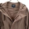 BEAMS HEART Long Sleeve Nylon Coat S Brown Women Used