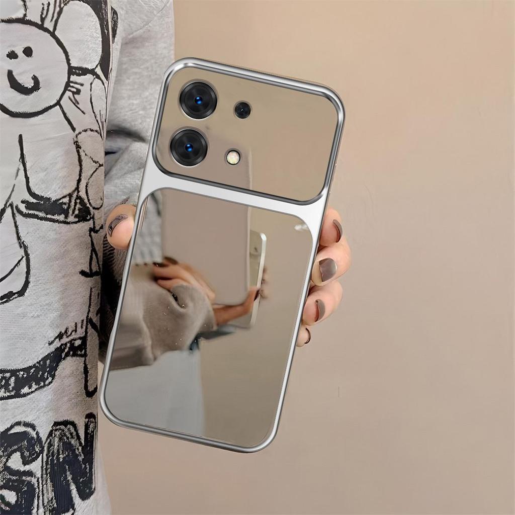 Case for infinix ZERO 30 5G Trending Big Window Cover Mirror Phone Casing