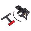LEDISHUN Fender Eliminator Kit (Black) with License Plate Holder for Kawasaki Ninja ZX-6R 8BL-ZX636J (2024~)