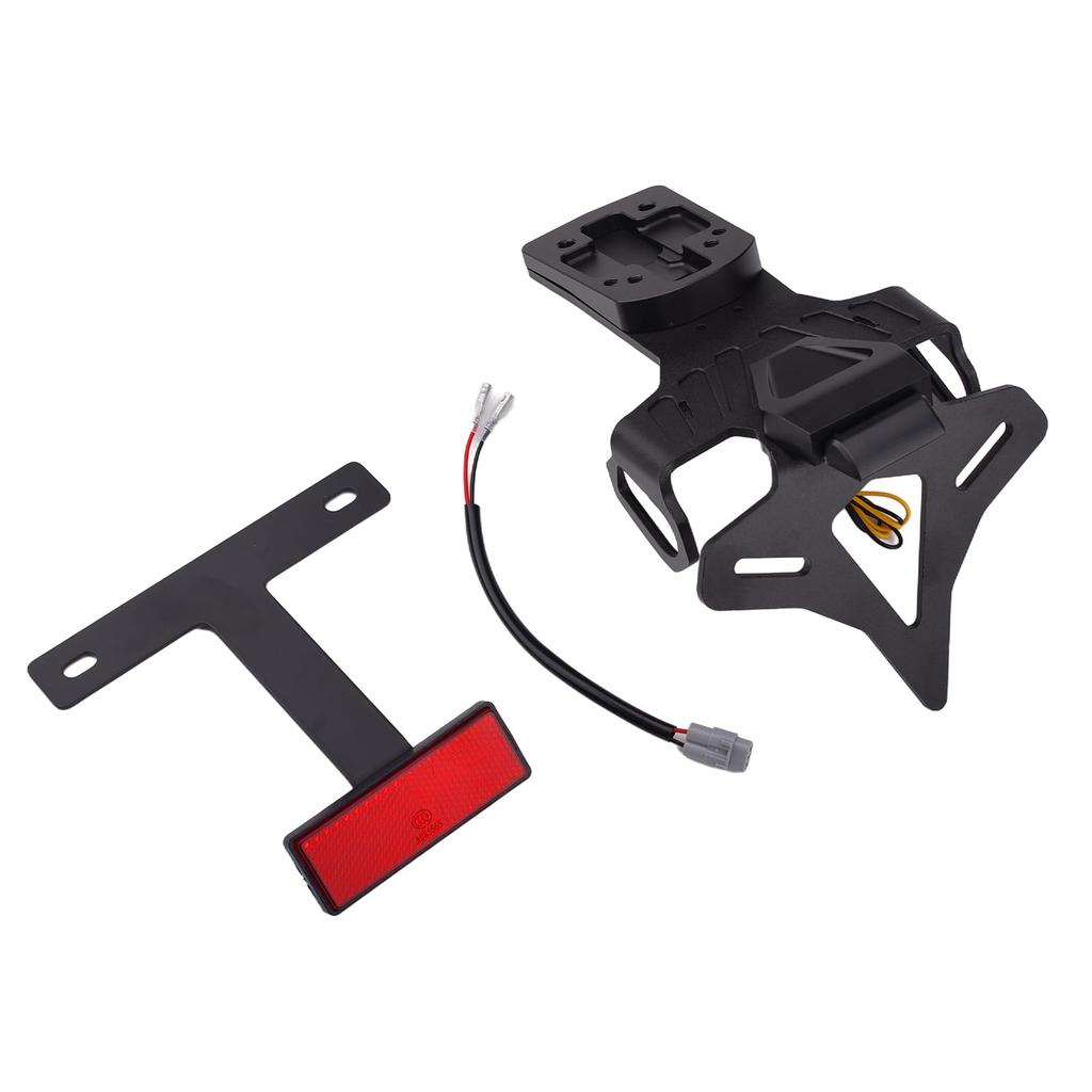 LEDISHUN Fender Eliminator Kit (Black) with License Plate Holder for Kawasaki Ninja ZX-6R 8BL-ZX636J (2024~)