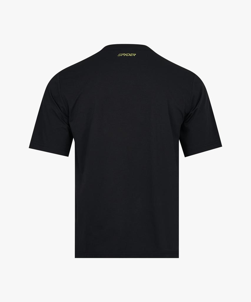 SPYDER Duotech Men'S Graphic Short Sleeve T-Shirt Spkmcnrs311Mblk