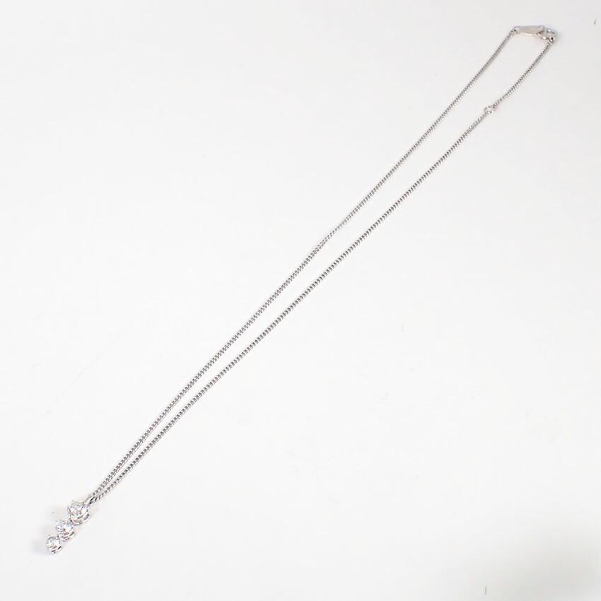 [Used] LASOMA/Pt/Pt850/Diamond Pendant/j66-2