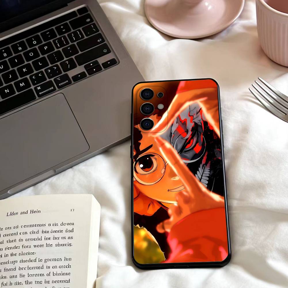 Anime d-DandadanS  Phone Case For Samsung S25,24,23,22,30,21,10,9,Ultra,Plus,Lite,FE,4,5 G Soft Black Case