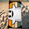 Retro Halloween Witch Pumpkin Ghost Beach Swimming Towel Soft Absorbent Washcloth Children's Gifts For Kids Travel Camping Gym