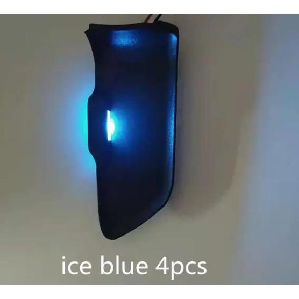 for Toyota Corolla Door Bowl Armrest Atmosphere Light Interior LED Blue Door Bowl Handle Frame Light