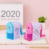 Cartoon Hand-Crank Automatic Pencil Sharpener - Ideal for Students, Prizes, and Gifts