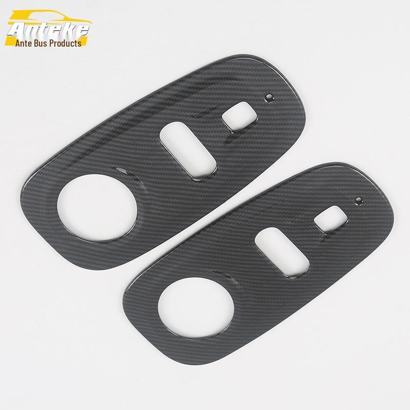 Carbon Fiber Trim for 2018 Jeep Grand Commander Rear Roof Air Outlet