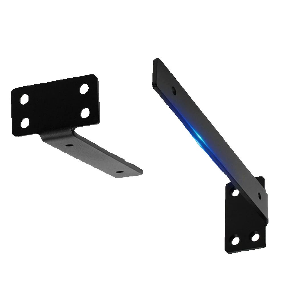 Thickened Floating Shelf Brackets Integrated Wall-Mounted Invisible L Bracke Rust-Resistant Space-Saving Furniture Board Support