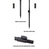 Fishing Banks Rod Holder Replacement Carps Fishing Banks Stick Adjustable Rod Holder Fishing Bankstick Poles Rest