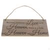 Because Someone We Is In Heaven Hanging Plaque Gift Sign Home Decor