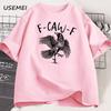 Funny Crow Tshirt Black Raven Lover T Shirt Gothic Short Sleeve Tee Fashion Graphic T Shirts Tops Unisex Clothing Streetwear