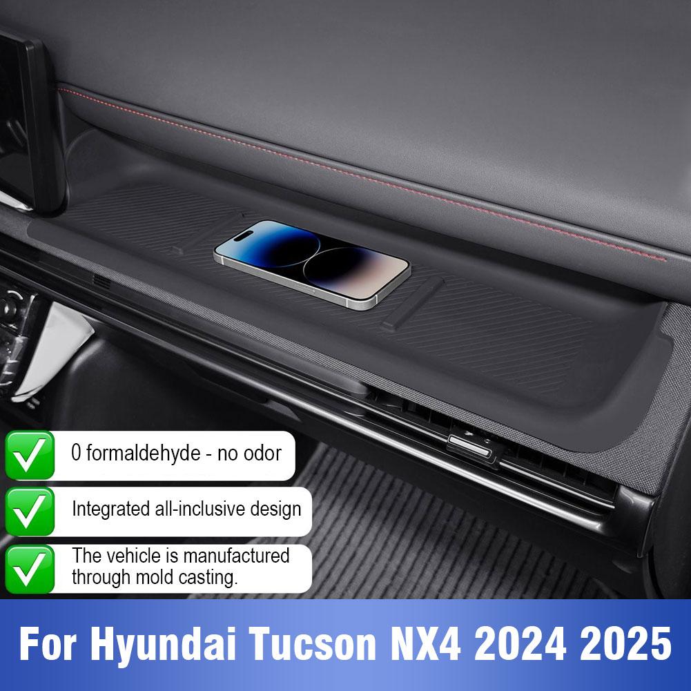 Dashboard Silicone Protective Pad For Hyundai Tucson NX4 2025 2025 Modified Car Interior Decoration Product Anti Scratch U2R3
