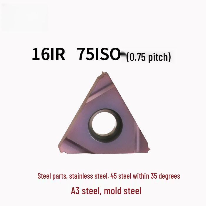 Haojiang AG60 CNC Threading Inserts Tool Holder for Internal/External Threads In Stainless Steel