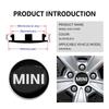 4pcs 56mm Car Wheel Hub Cover Auto Universal Accessories For MINI Countryman Paceman R56 R50 R53 R58 R59 R57 Clubman wq32