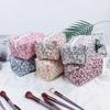 Cotton Floral Makeup Bag With Breathable Design For Daily Use