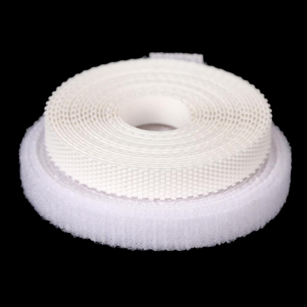 Thin 6/8/20mm Width Black/White Paste Strap  Sewing Stickers Magic Tapes Sticker Clothes Fastener Tape