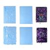 Notebook DIY Handcraft Mold Exploy Resin Molds with Loose Leaf Binder Rings Set
