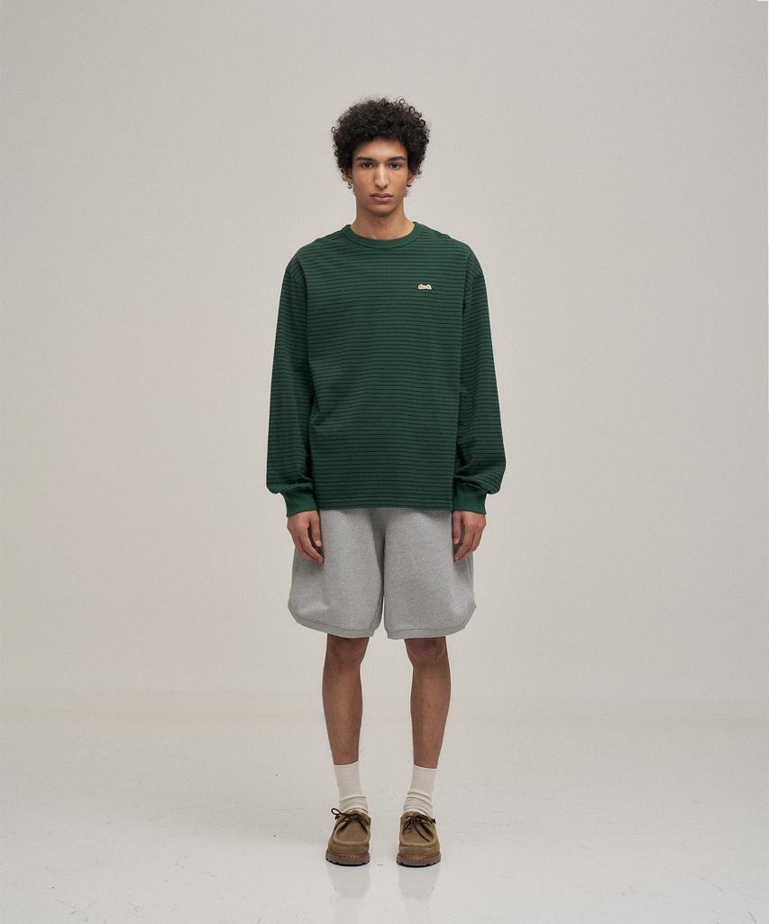LE TIGRE Stripe Longsleeve T-Shirt (Kelly Green)