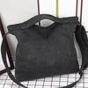Ins Large Capacity Women Canvas Bag Letter Retro Crossbody Bag Handbags Adjustable Men's Shoulder Bag Men Women