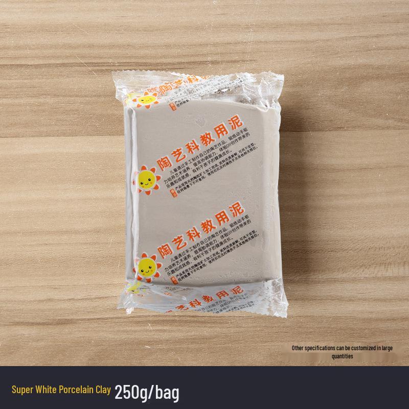 No-Bake Soft Polymer Modeling Clay for Kids' Pottery Wheel & Handmade Sculptures