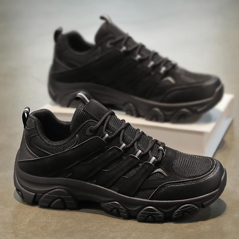 

Новые мужские сетчатые модные мужские туфли на весну и лето, дышащие, нескользящие и износостойкие, повседневные, для отдыха на открытом воздухе, для занятий спортом и походов 39