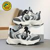 Little yellow duck children's sneakers 2025 new spring boys' shoes dad shoes mesh breathable big children's shoes trendy girls