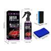 Quick Dry 3 in 1 Car Polish Sprays Car Coating Sprays Multipurpose Waterless Car Cleaning Sprays for Vehicles Motorcycle