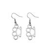 Fashion Knuckles Dangle Drop Earrings Vintage Goth Aesthetic Cool Long Earrings for Women Designer Jewelry Accessories