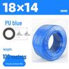 Transparent PU Air Hose for Compressors: Sizes 3-22mm