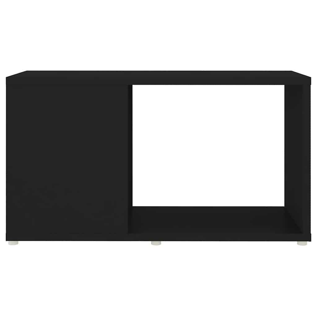 TV Stand Black 60 X 24 X 32 Cm Particleboard
