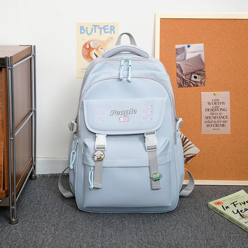 High value Harajuku fresh and sweet backpack junior high school students lightweight large capacity backpack