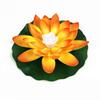 Beautiful Led Lotus Flower Lamp Water Floating Decorative Light With Battery Included For Outdoor And Indoor Use 18cm Red