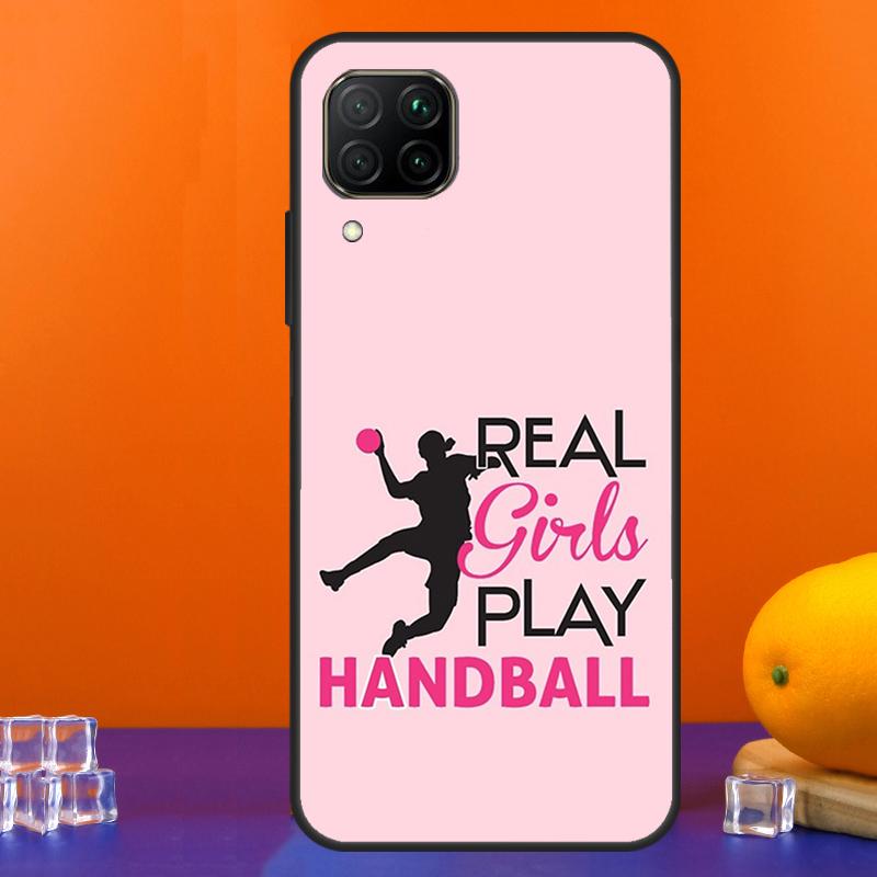 Stylish Playing Handball For Huawei Nova 7i 8i 11i 12i 12s 9 10 SE Y91 Y90 Y60 Y70 Y72 Y61 P30 P40 Lite P60 Pro Case