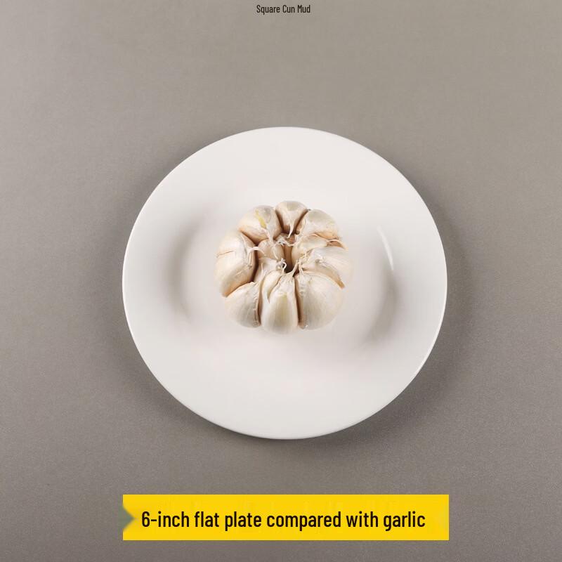 Wutuo Pure White Dinner Plate Set