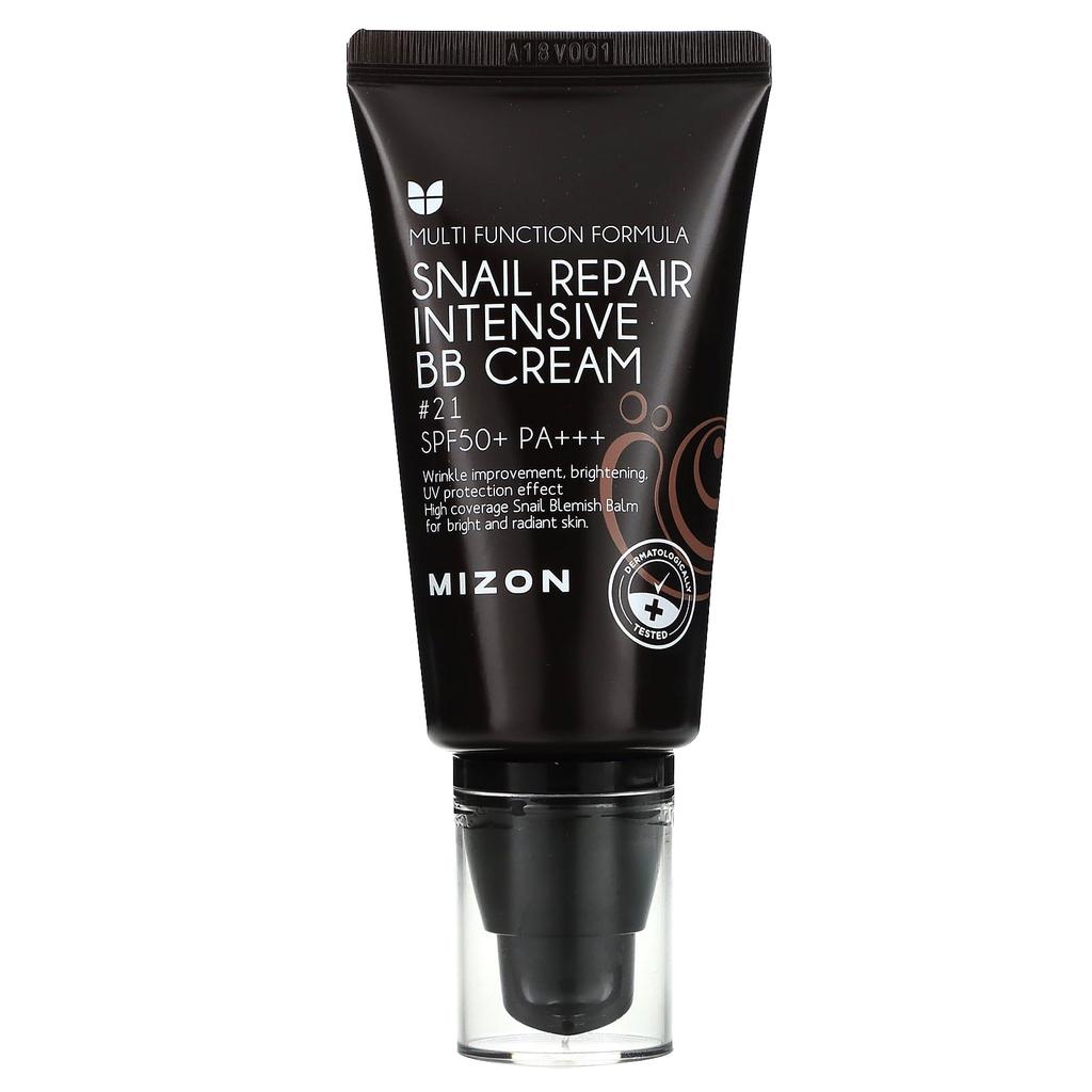 Mizon Snail Repair Intensive BB Cream, SPF 50+ PA+++, #21, 50g (1.76oz)