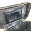 CHANEL With mirror CC logo Bag Vanity Bag Horizontal Cosmetics Pouch Hand Bag